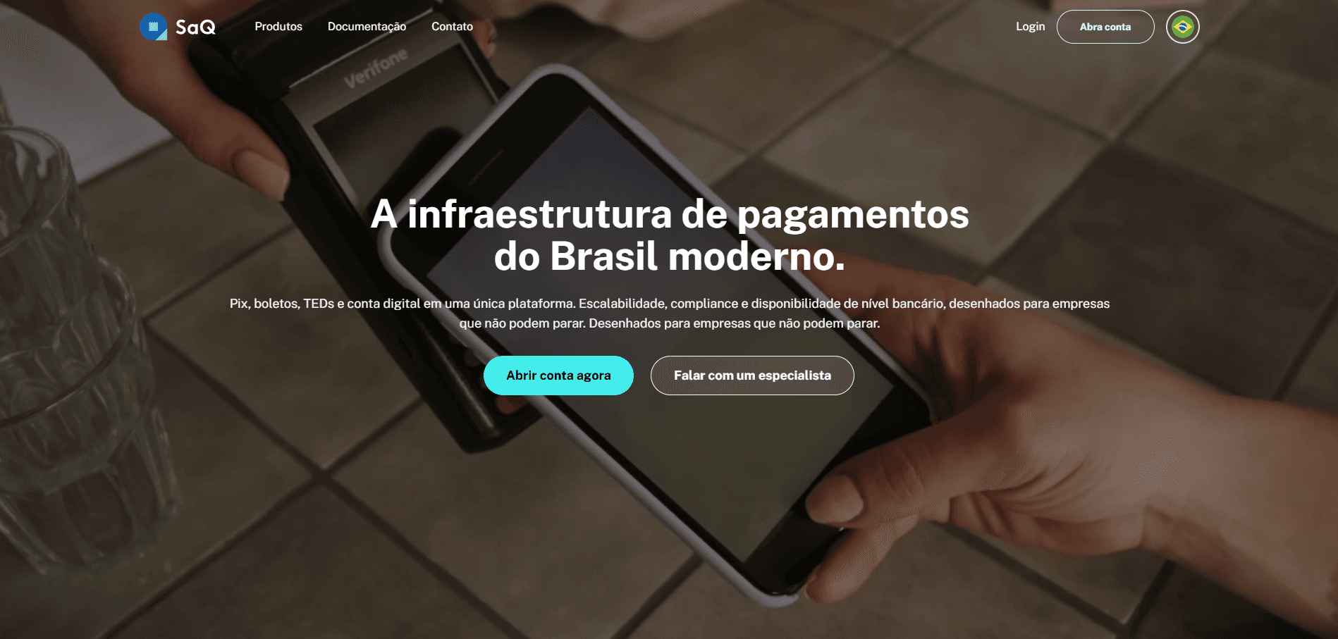 Preview do projeto SAQ Digital